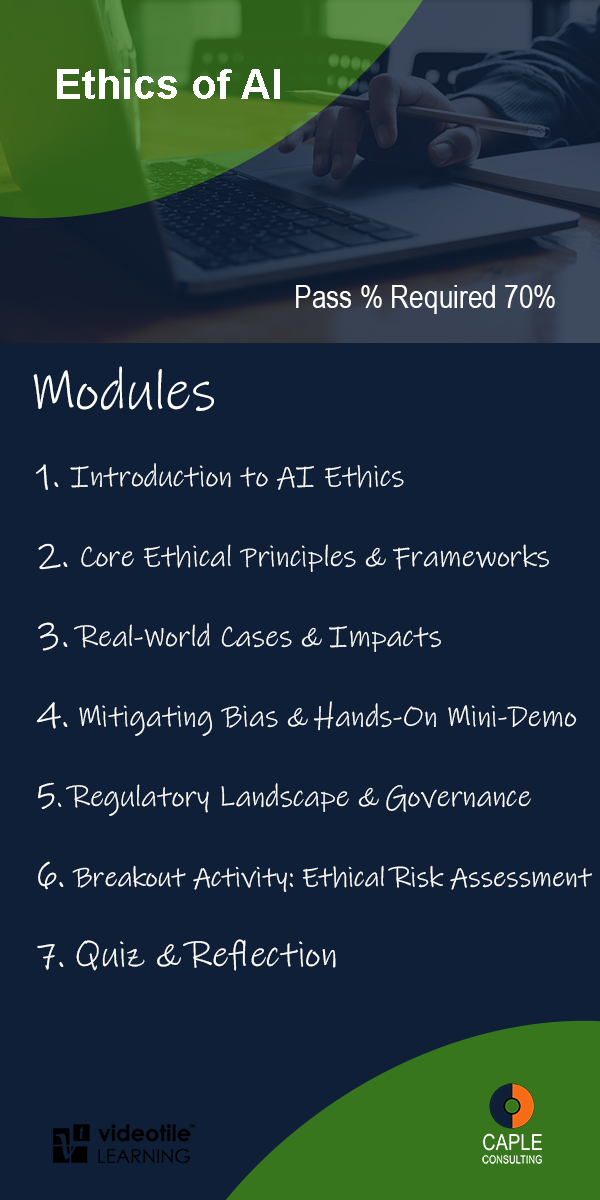 AI ethics course promo