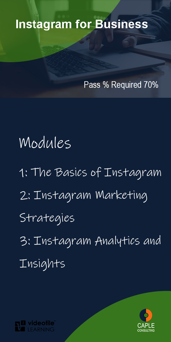 Instagram course promo