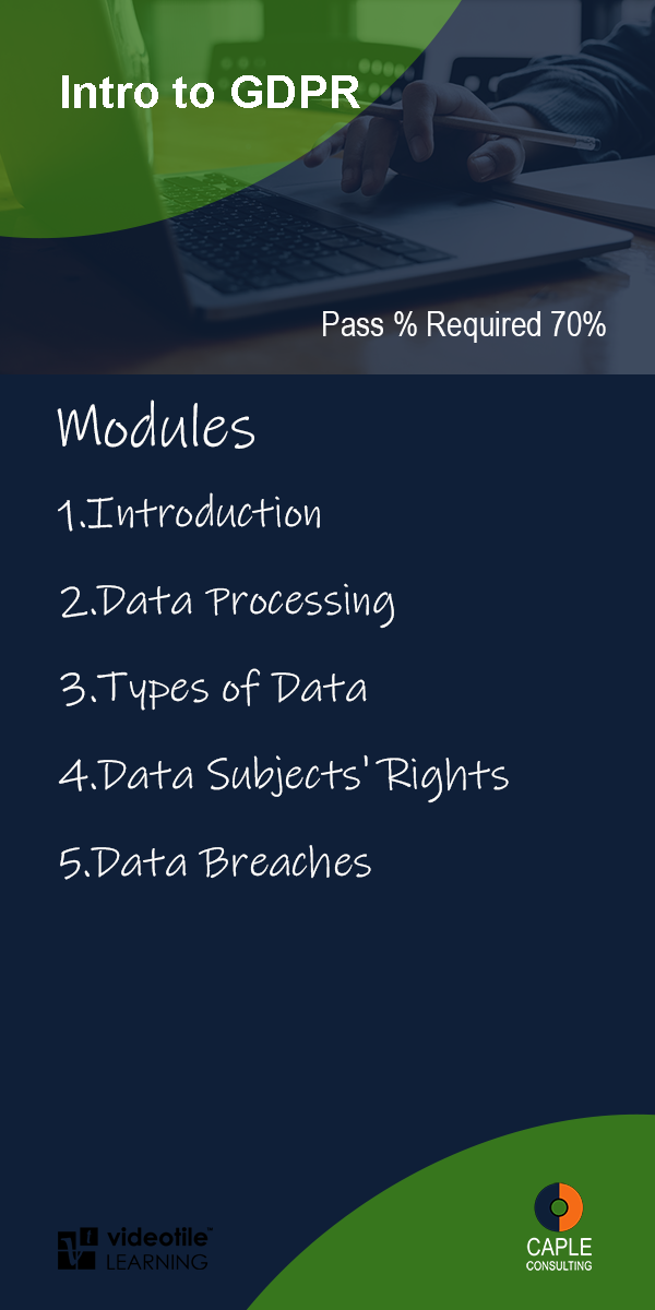 Intro to GDPR promo